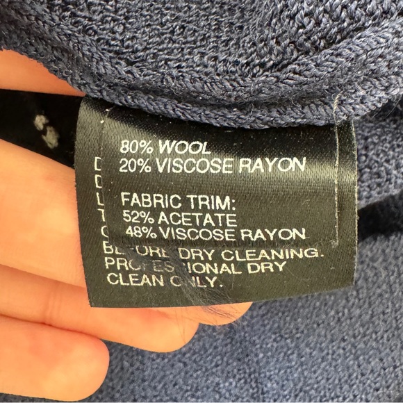 Vintage St. John Wool 2 pc Blazer + Skirt Set - Picture 11 of 12